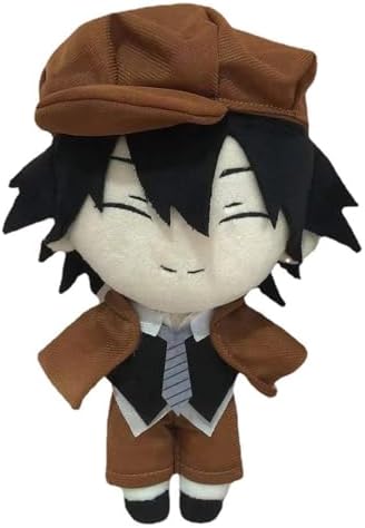 JCvCX Brown Hair Boy Plush Pillow