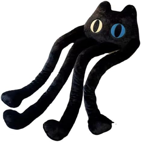 Comfortable Soft GracesDawn Long Cat Plush Pillow for Kids Adults