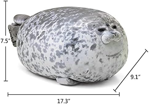 Eaasok Chubby Seal Pillow Soft Plush Animal Toy 176 Inch