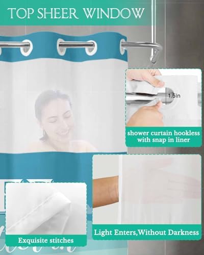 Sunlit Window Bath Shower Curtain Set