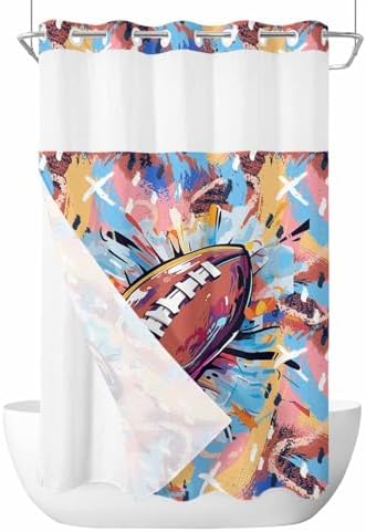 No Hook Cloth Fabric Showers - Waterproof Stylish