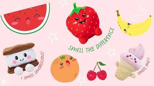 Strawberry Scented Plush Pillow Cozy Fun for Kids