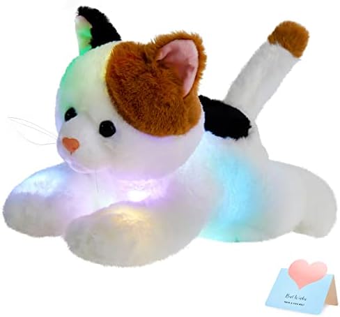 Glow Guards LED Capital Cat Plush Pillow