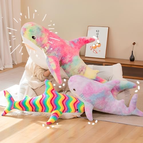 DongAi Plush Shark Pillow Safe and Cute for Kids