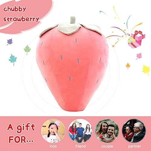 Cute Strawberry Stuffed Pillow for Kids