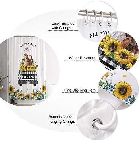 Order Now Buffercheck Plaid Turck waterproof astonishing bathroom cheerup 66x72