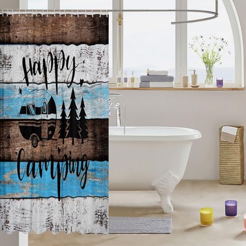 Castle Fairy RV Camper Shower Curtain Set 72x72