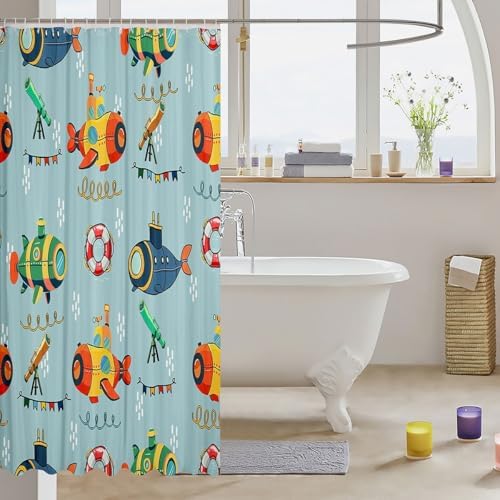 Submarine Fun in the Shower