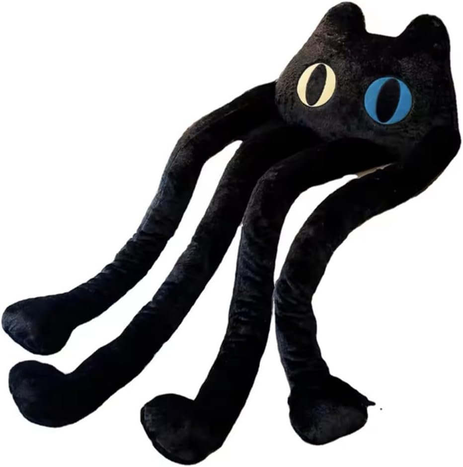 Comfortable Soft GracesDawn Long Cat Plush Pillow for Kids Adults