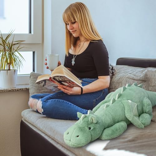 Dodhse Pterosaur Stuffed Animal with Wings Realistic Design