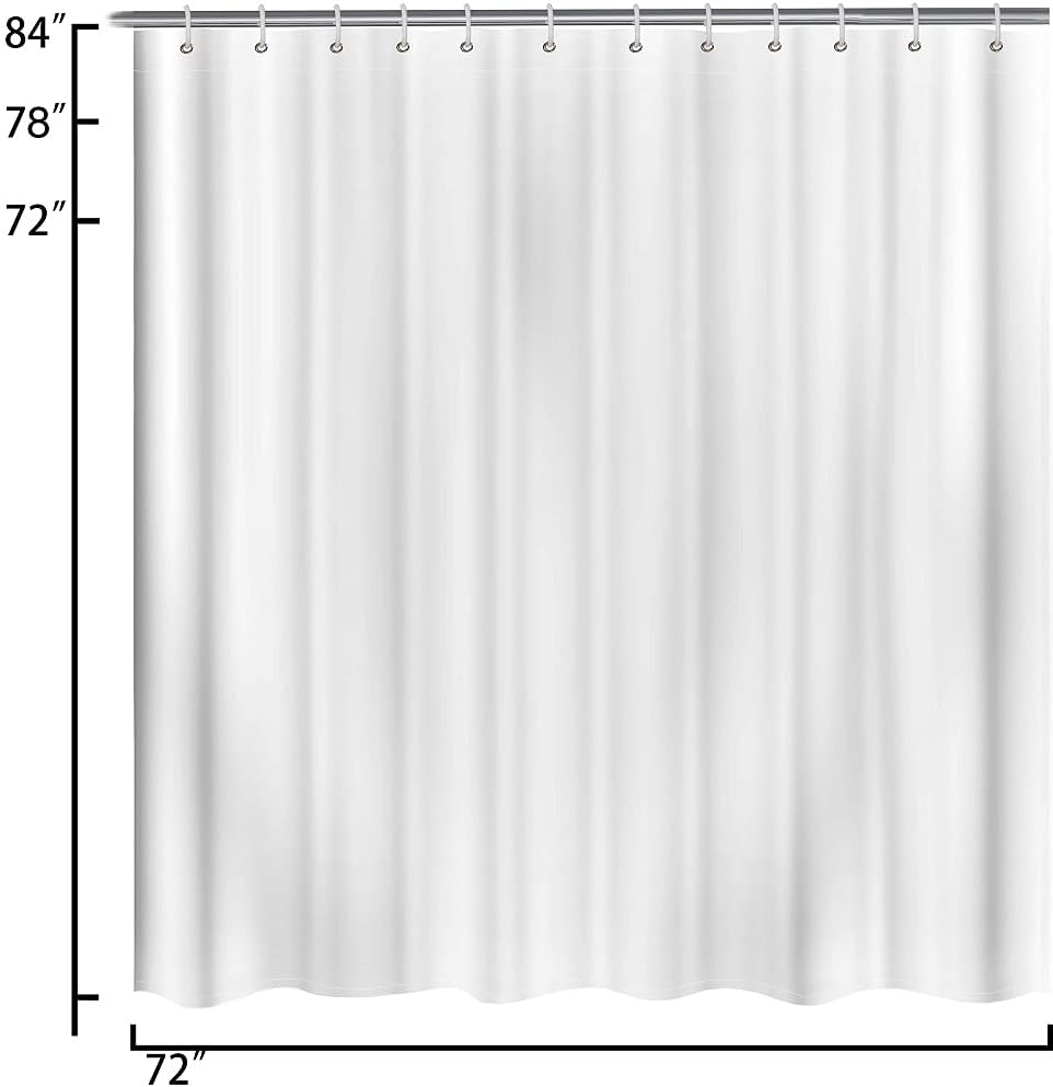 Erosebirdal Eco-Infused Yoga Shower Curtain Set - 72x72 inch