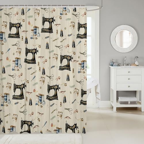 Sewing Eco Bathroom Curtain