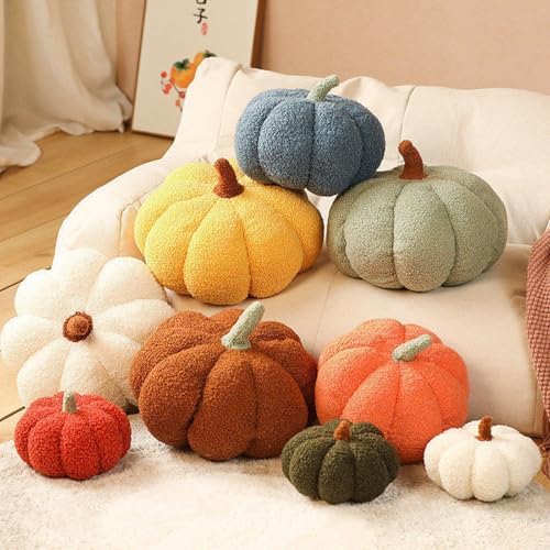 Halloween Plush Pumpkin Cushion for Sofa