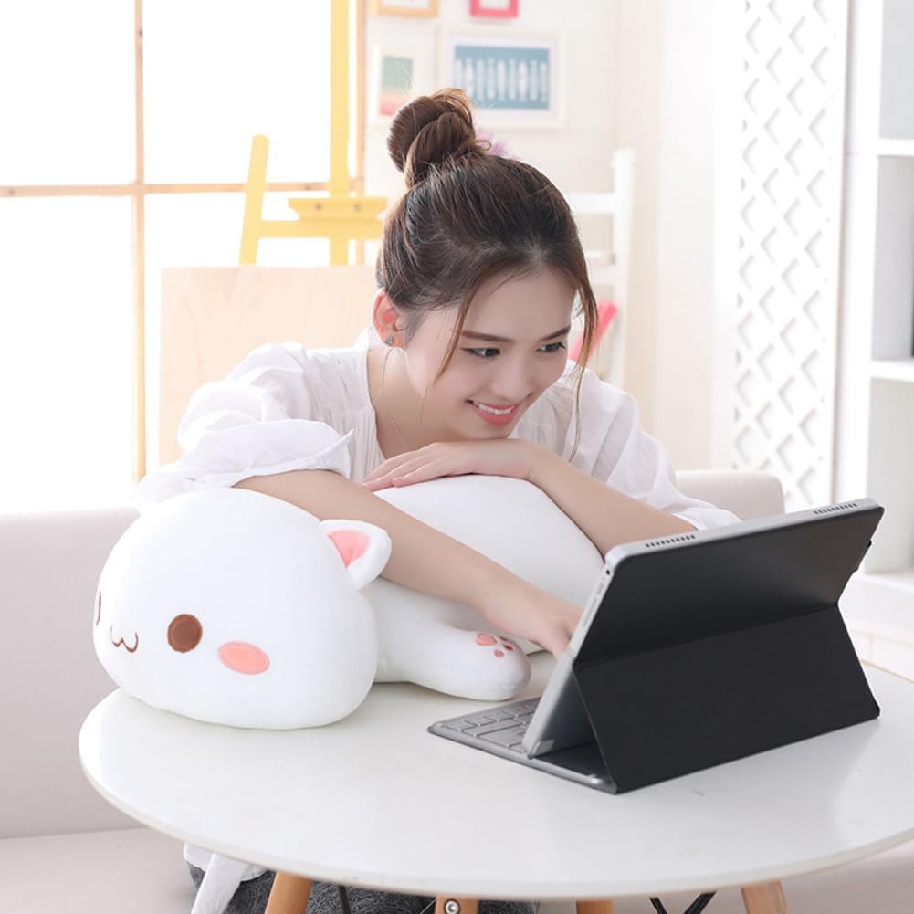 Adorable Cat Plush Pillow for Kids and Pets