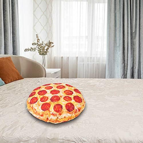 Pizza-Shaped Plush Pillow for Kids and Adults