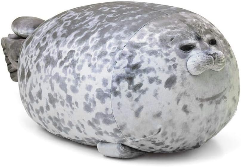 Eaasok Chubby Seal Pillow Soft Plush Animal Toy 176 Inch