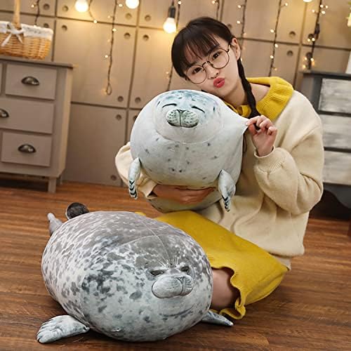 EHOTONG Cute Blob Seal Pillow Fluffy Hugs for Kids