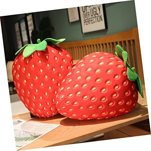 Kisangel Stuffed Strawberry Plush Pillow