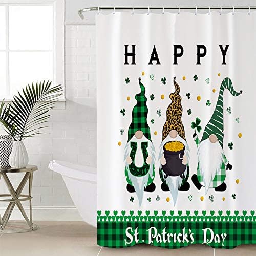 Waterproof Shower Curtain Set for Bathroom - Machine Washable Durable Stylish