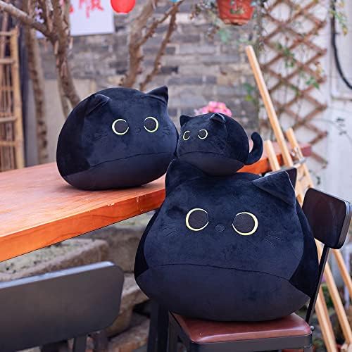 SecretCastle Black Cat Plush Pillow 40cm
