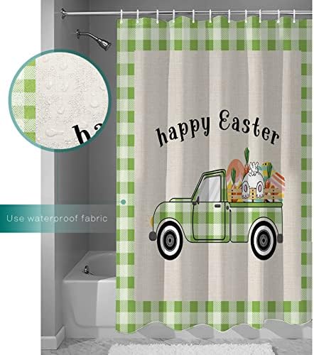TocaHome Waterproof Bathroom Shower Curtain Unique Design