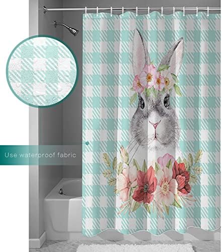 Waterproof Shower Curtain Set