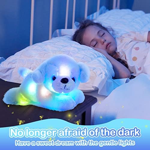 A Cozy Puppy That Glows in the Dark