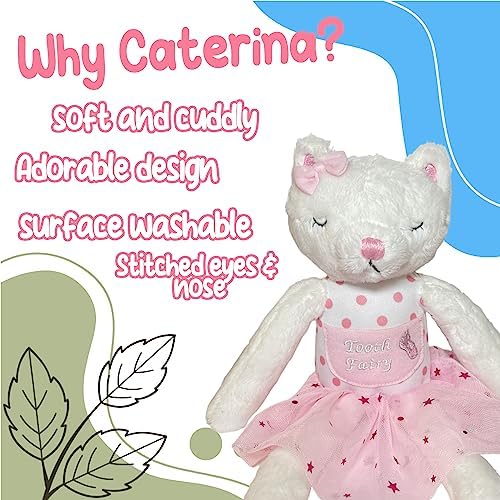 Caterina Cat Tooth Fairy Pillow for Girls