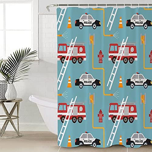 Sunteeny 72 Inch Waterproof Shower Curtain with Hooks