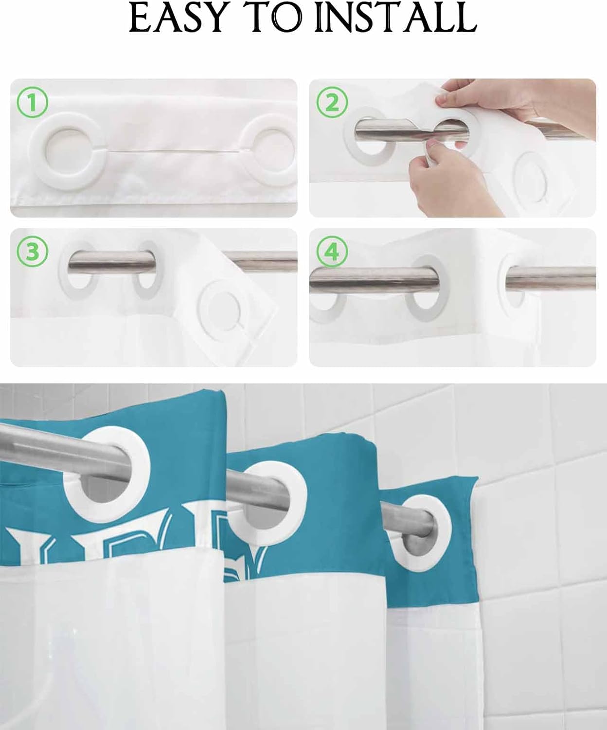 Sunlit Window Bath Shower Curtain Set