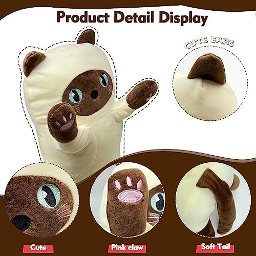 Kitty Comfy Cat Plush Pillow