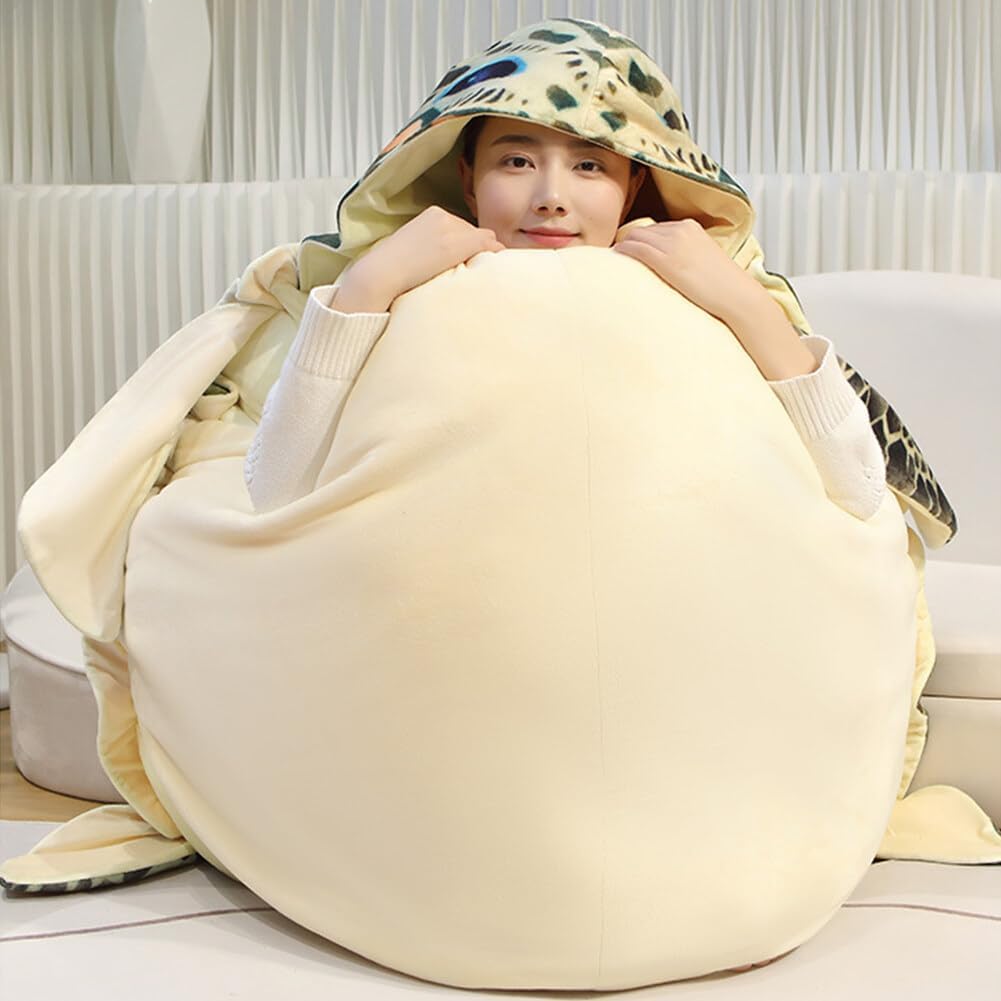 Turtle Shaped Stress Reliever Yuthsona Wearable Plush