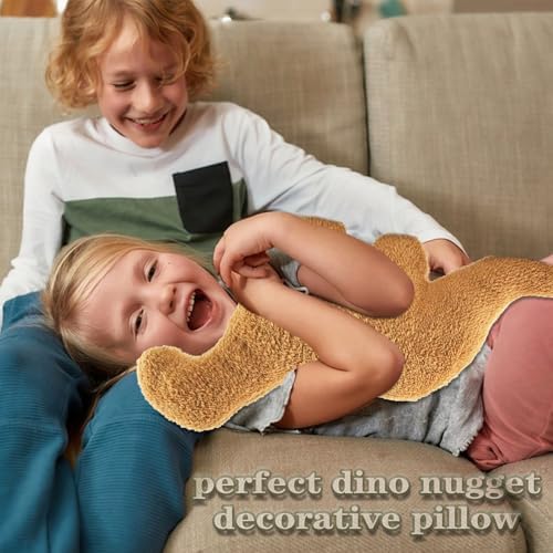 Psqueeze Dino nugget plush pillow set funny birthday gift for kids