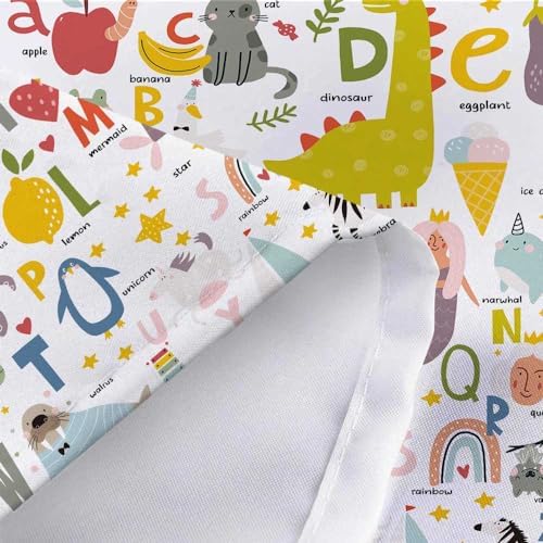 ABC Learning Shower Curtain for Kids