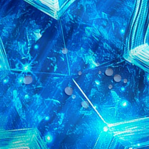 Erosebridal Galaxy Stars Glitter Shower Curtain Set 1