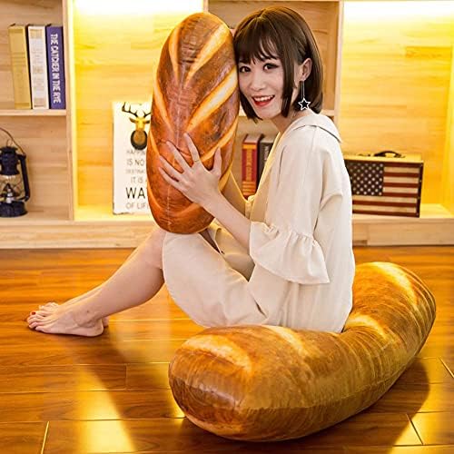 BFS3D Simulation Bread Shape Plush Pillow Home Decor