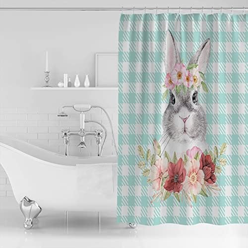 Waterproof Shower Curtain Set