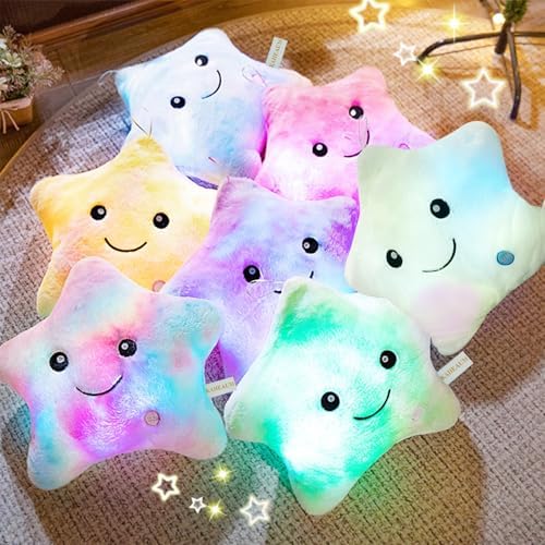 Twinkle Star Glow Pillow for Kids