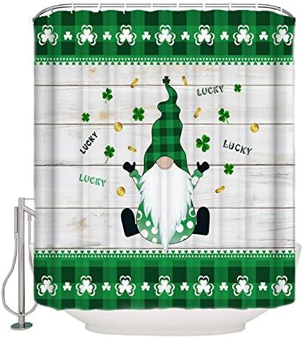 St Patricks Day Bohemian Shower Curtain