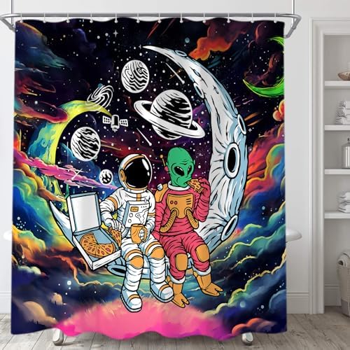 Stellar Space Shower - Funny Astronaut Dessert Roll 60x72