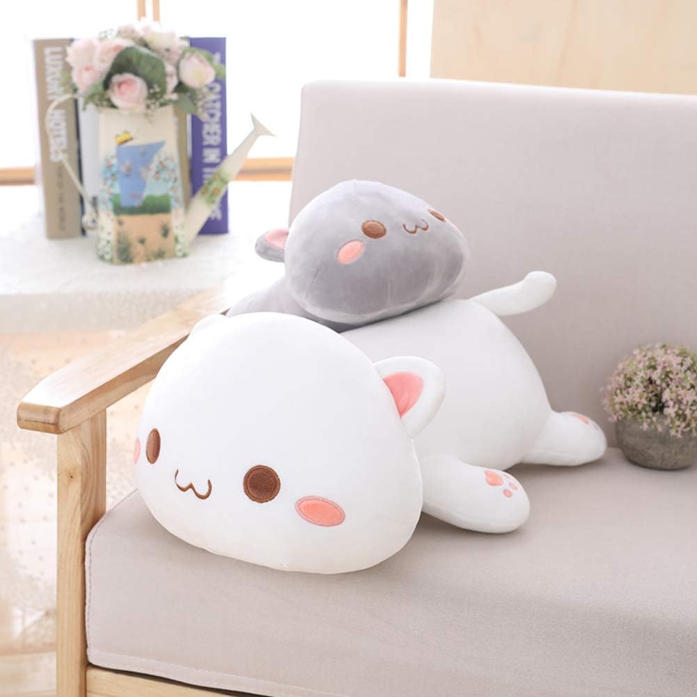 Adorable Cat Plush Pillow for Kids and Pets