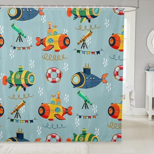 Submarine Fun in the Shower