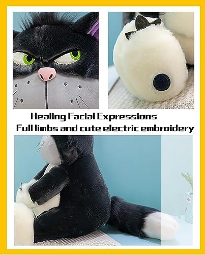 Cute Plush Cat Toy Cinderellas Cat Lucifer for Kids