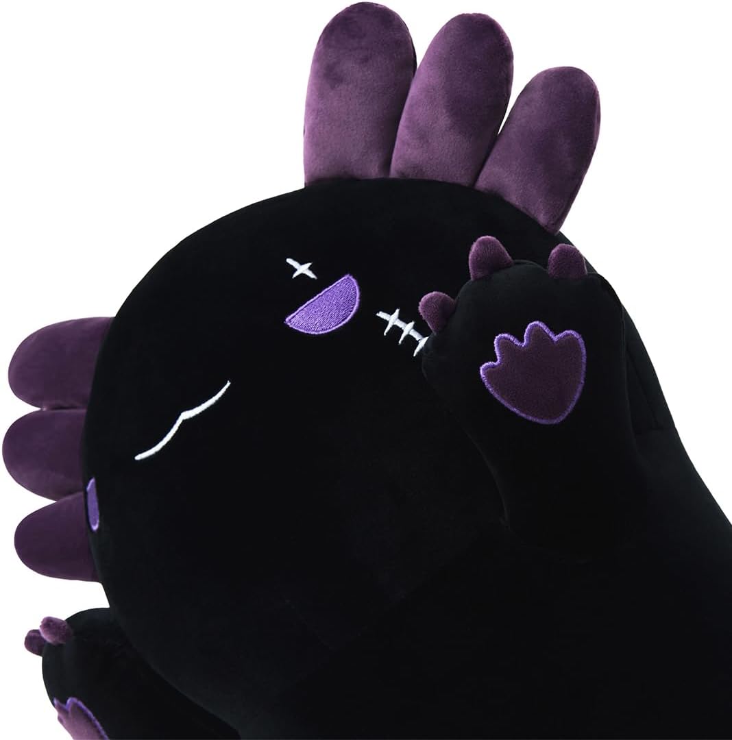 Cute Long Axolotl Plush Pillow for Kids Adults