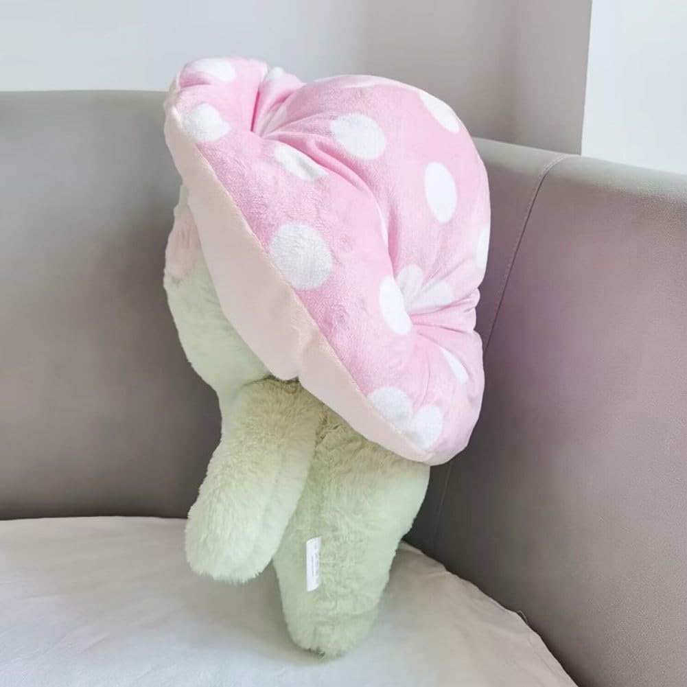 Cute Frog Red Hat Plush Pillow