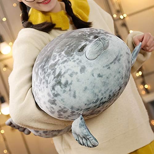 EHOTONG Cute Blob Seal Pillow Fluffy Hugs for Kids