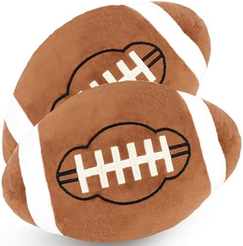 soft 12-inch football plush pillows for adults and kids