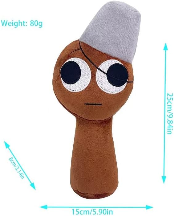 Sprunki Plush 10In Game Plush Toy for Kids and Adults