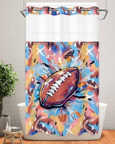 No Hook Cloth Fabric Showers - Waterproof Stylish