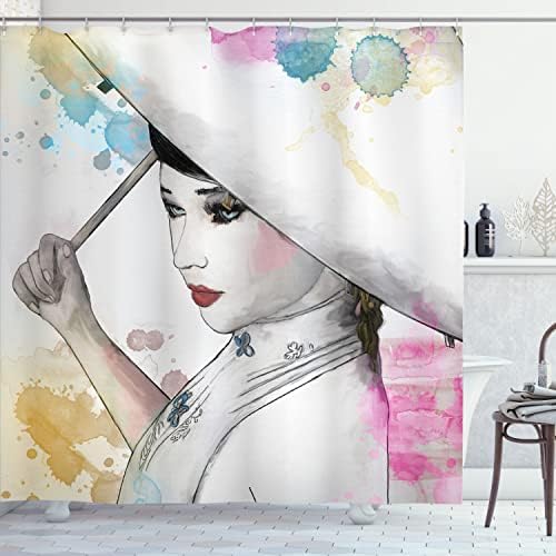 Ambesonne East Shower Curtain